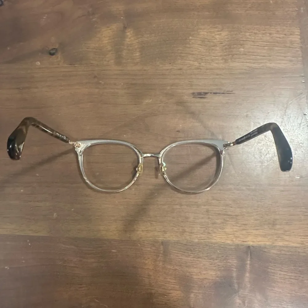 Kate Spade Eyeglasses Frame DARIELA 0UC Matte Red Havana Gold Cat Eye with case